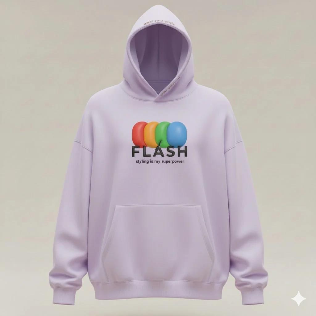 The "Superpower Style" Unisex Lavender Hoodie